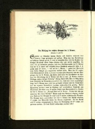 Der Rückzug der rechten Gruppe der 3. Armee.
