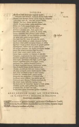 Argumentum Libri Ad Senatorem, Ex Christiana Religione Ad Idolorum servitutem conversum