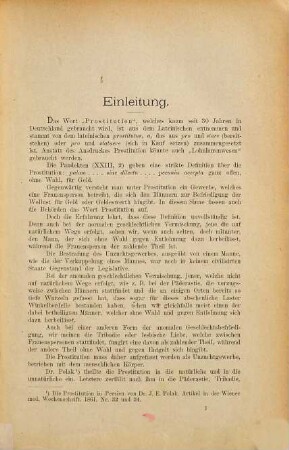 Die Prostitution in Wien in historischer, administrativer und hygienischer Beziehung, 1