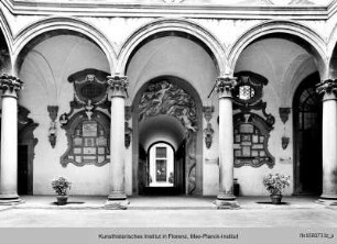 Ausgestaltung des Innenhofes