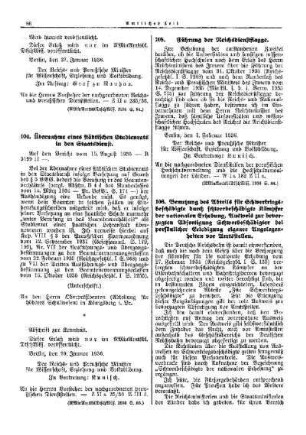 Übernahme eines städtischen Studienrats in den Staatsdienst : [Allgemeine Verwaltungssachen] ; [Für das Reich] ; [Amtliche Erlasse] ; [Amtlicher Teil]