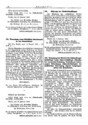 Übernahme eines städtischen Studienrats in den Staatsdienst : [Allgemeine Verwaltungssachen] ; [Für das Reich] ; [Amtliche Erlasse] ; [Amtlicher Teil]