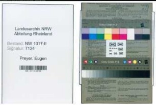 Entnazifizierung Eugen Preyer , geb. 29.05.1901 (Finanzamt)
