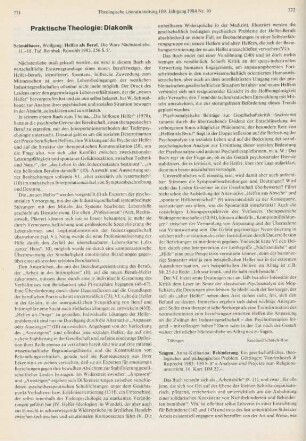 772-773 [Rezension] Szagun, Anna-Katharina, Behinderung