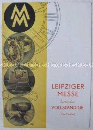 Werbeschrift zur Leipziger Herbstmesse 1950