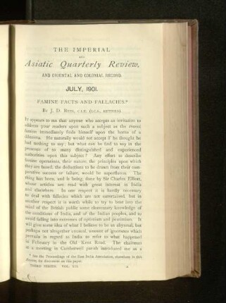 Vol. XII. Nr. 23. July, 1901.