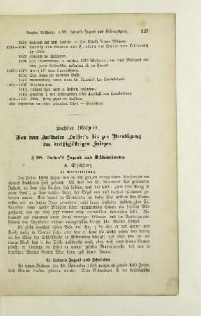 Sechster Abschnitt. Von dem Auftreten Luther's bis zur Beendigung des dreißigjährigen Krieges