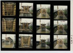 Schnellbahnstrecke Köln - Rhein/Main - Baulos 35 - Mainbrücke, Raunheim, 1998