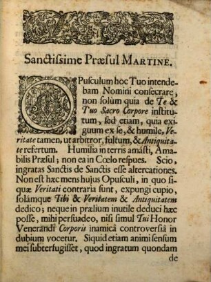 Relatio historica de venerando corpore S. Martini Episcopi Turonensis