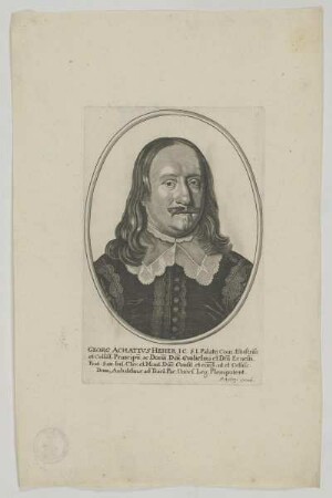 Bildnis des Georg Achativs Heher