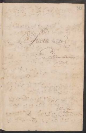 Suiten. Auszüge; cemb; h-Moll; BWV 814