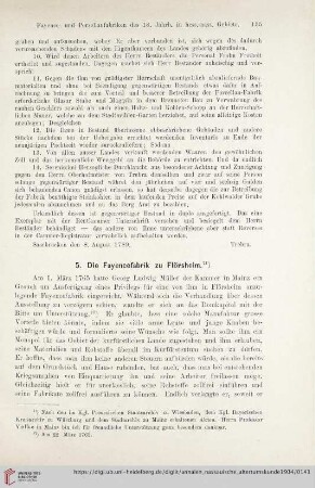 5. Die Fayencefabrik zu Flörsheim