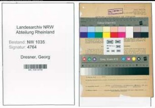Entnazifizierung Georg Dresner , geb. 11.12.1898 (Beamter)
