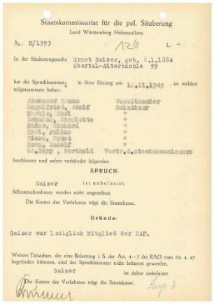 Gaiser, Ernst
