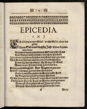 33-72, Epicedia.