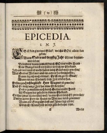 33-72, Epicedia.