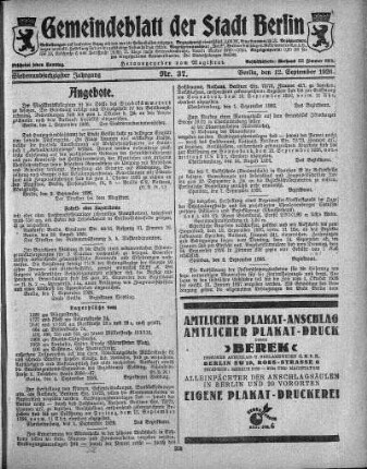 1926,37: Nr. 37, 12. September 1926