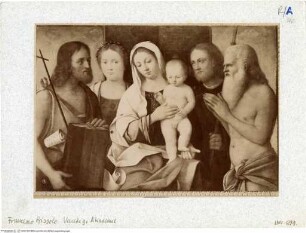 Madonna und vier Heilige