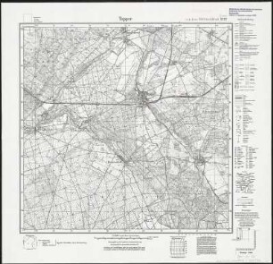 Meßtischblatt 3757 : Topper, 1933 : Topper. - Hrsg. 1896, bericht. 1933. - 1:25000. - [Berlin]: Reichsamt für Landesaufnahme, 1933. - 1 Kt.
