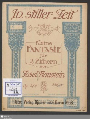 Zither I.