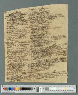 Volksglaube in den Pyrenäen, Gedichtzyklus, Arbeitsmanuskript, [zwischen 21.03. und 09.04.1845].