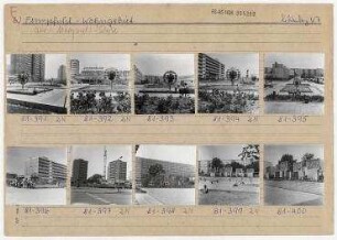 Wohngebiet Fennpfuhl. Berlin, Lichtenberg, Otto-Marquardt-Straße