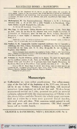 Manuscripts (No. 527 - 529)