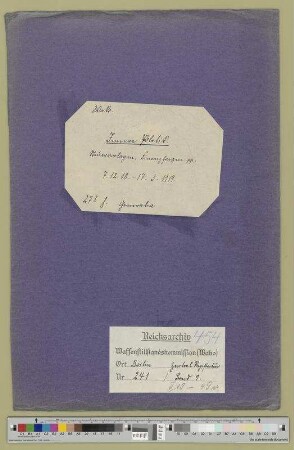 Steuervorlagen, Finanzfragen ect.: Bd. 1