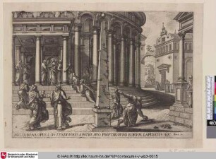 [Christus in Salomos Tempel]