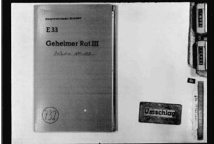 Innere Verwaltung - Sicherheitspolizei: Presspolizei
