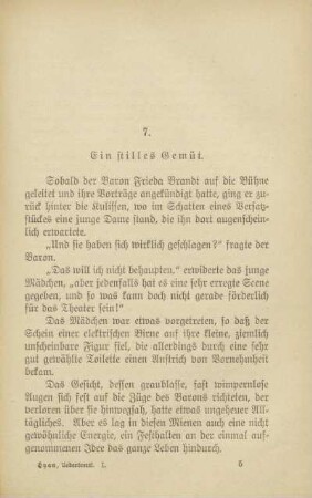 7. Ein stilles Gemüt