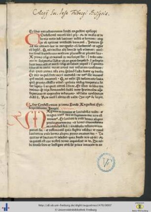 Ex libro retractacionum sancti augustini...