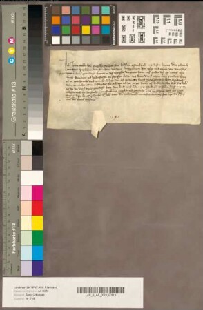 Johann Sobbe Engelbrechts Sohn schwört dem Herzog von Berg Urfehde.