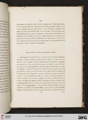 Nouvelle Visite à Thebes. - Tombeaux des Rois