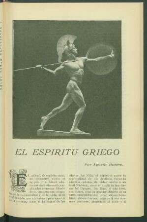 El espiritú griego