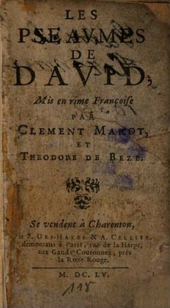 Les Pseaumes de David