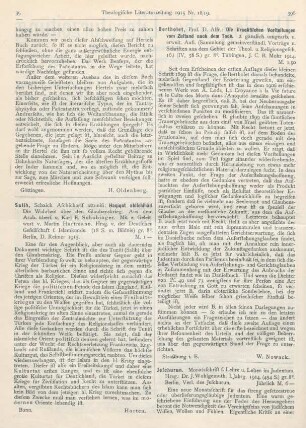 396-398 [Rezension] Wohlgemuth, J. (Hrsg.), Jeschurun. Monatsschrift für Lehre und Leben im Judentum. I. Jahrg. 1914