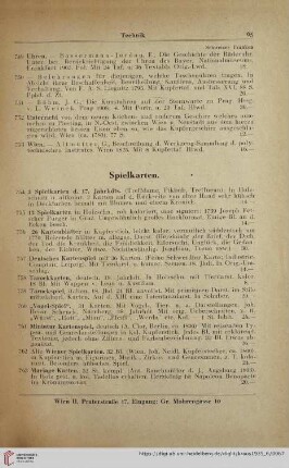 Spielkarten (Nr. 754-787)