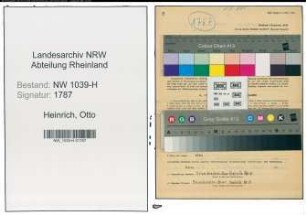 Entnazifizierung Otto Heinrich , geb. 11.08.1900 (Fuersorger)