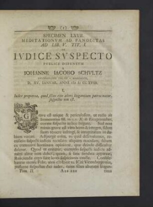 Specimen LXVII. - LXX.