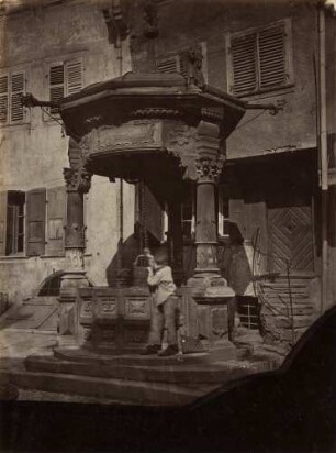 Renaissance-Brunnen in Obernai (Oberehnheim)