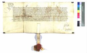 Ferdinand, römischer König, verleiht Sebastian Schertel zu Burtenbach vier Höfe in Burtenbach gelegen.