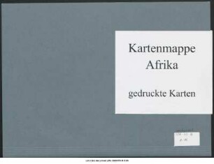 Nordostafrika, ganz und größere Teile : undatiert : Kartensammlung