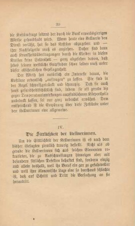IV. Die Sittlichkeit der Kellnerinnen
