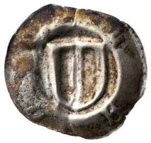 Fundmünze, Hohlpfennig, 1444 - 1456