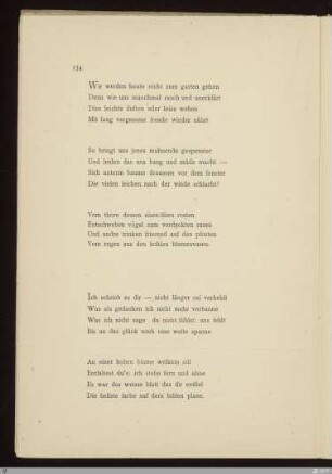 Ich schrieb es dir - nicht länger sei verhehlt