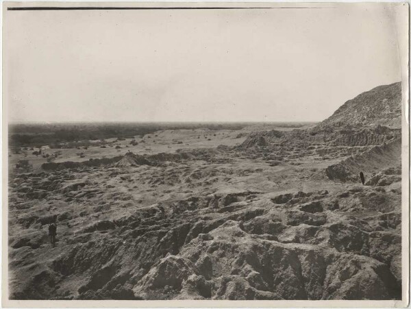 Panorama de la grande Huaca après le Cerro Purgatorio