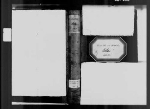 Baden-Baden, Stadtteil Balg, katholische Gemeinde: Standesbuch 1836-1853
