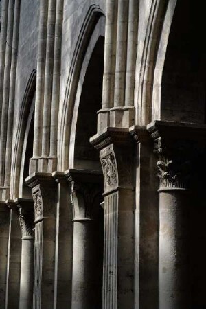 Frankreich. Bourgogne. Saone et Loire. Chalon sur Saone. Kathedrale Saint Vincent. Innen