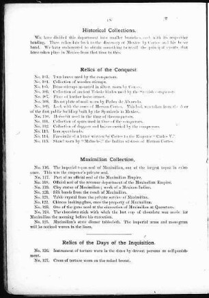 Historical collections.